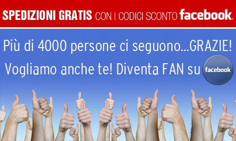Spese gratis con i codici facebook