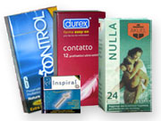 scatole di preservativi