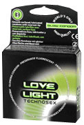 preservativo luminescente