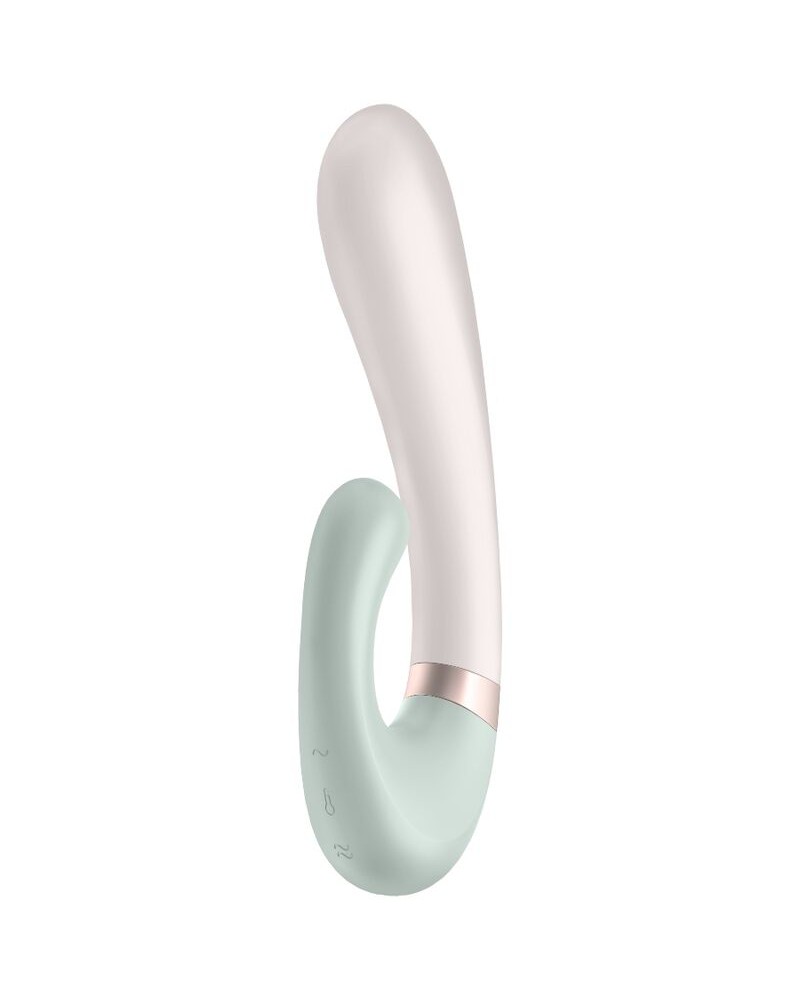 SATISFYER - APP VIBRATORE HEAT WAVE BIANCO BLANCO