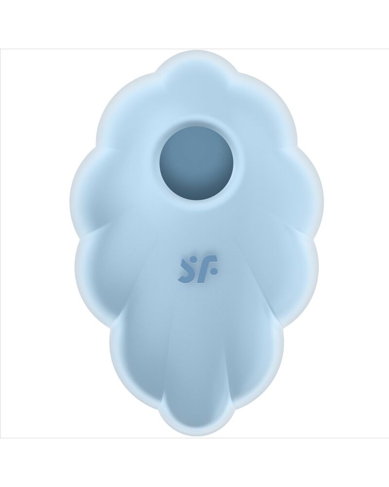SATISFYER - VIBRATORE CLOUD DANCER BLU AIR PULSE AZUL