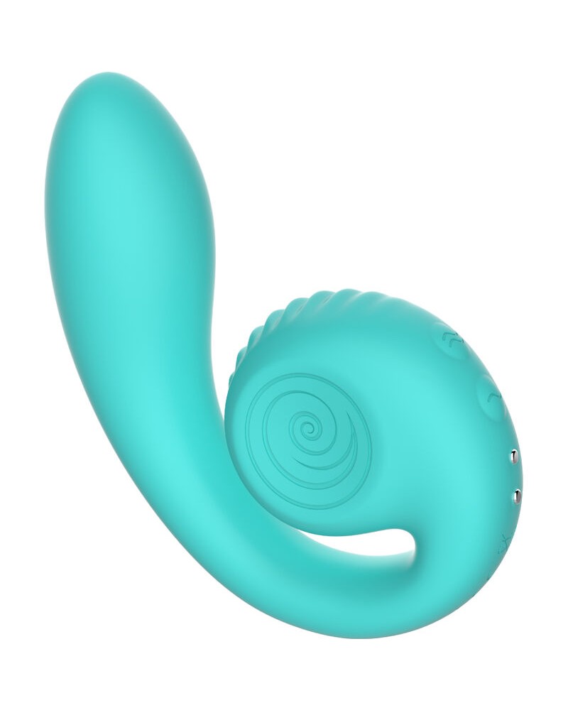 SNAIL VIBE - GIZI DOPPIO STIMOLATORE TIFFANY TURQUESA