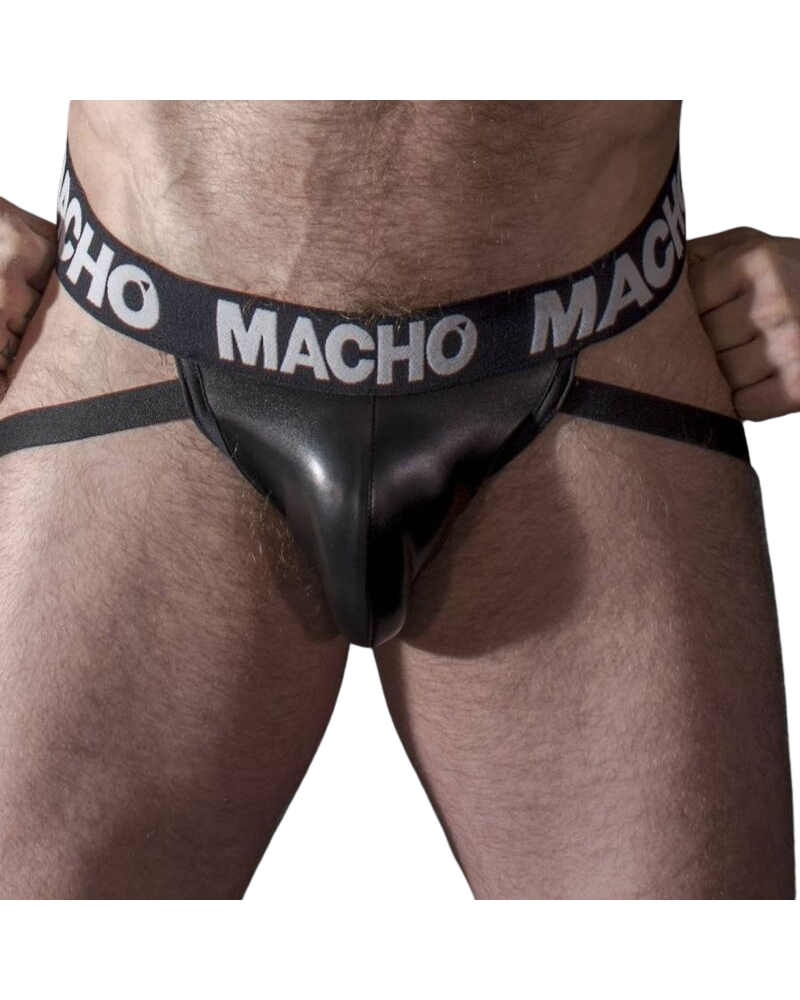 MACHO - MX25NC JOCK NERO PELLE XL XL