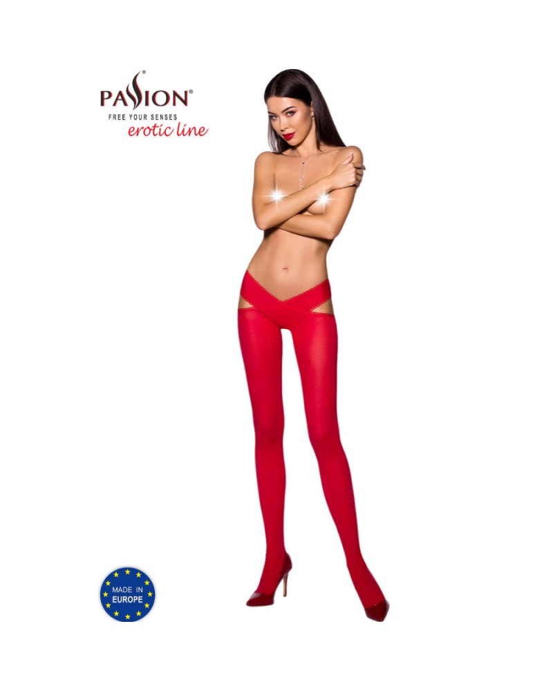 PASSION - TIOPEN 005 COLLANT ROSSO 3/4 60 DEN ROJO 3/4
