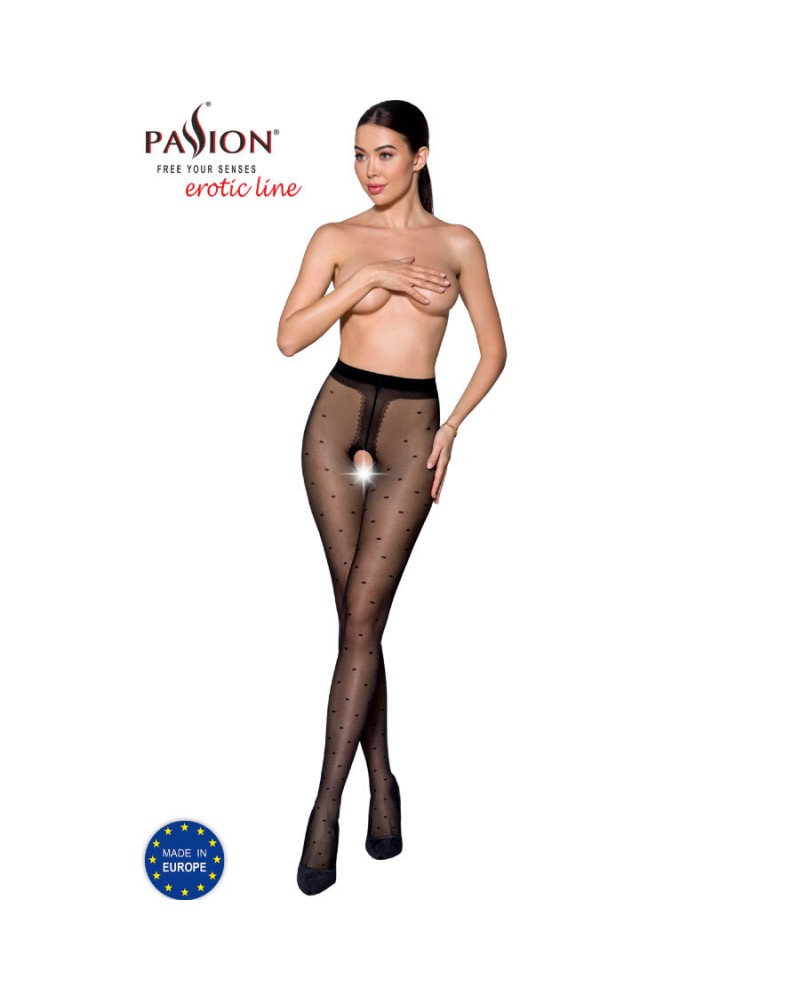 PASSION - TIOPEN 018 COLLANT NERO 3/4 20 DEN 3/4