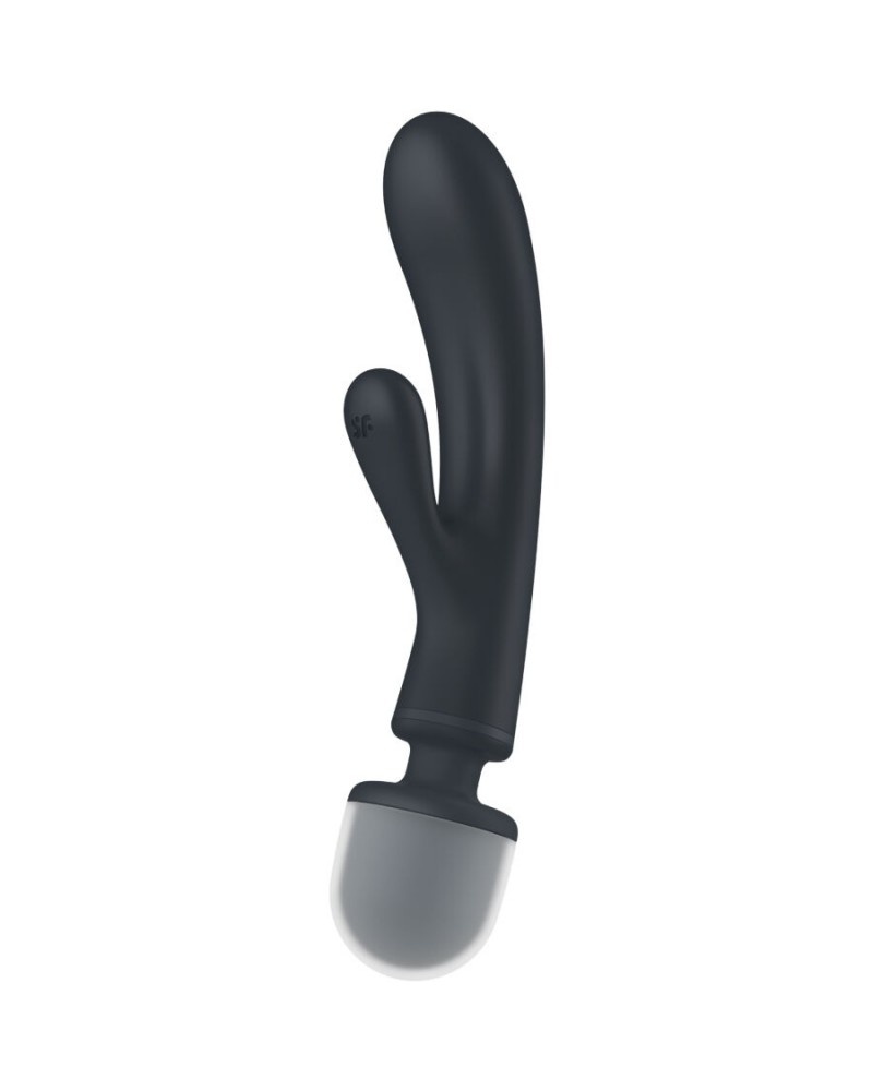 SATISFYER - MASSAGGIATORE VIBRATORE CONIGLIO TRIPLE LOVER GRIGIO GRIS