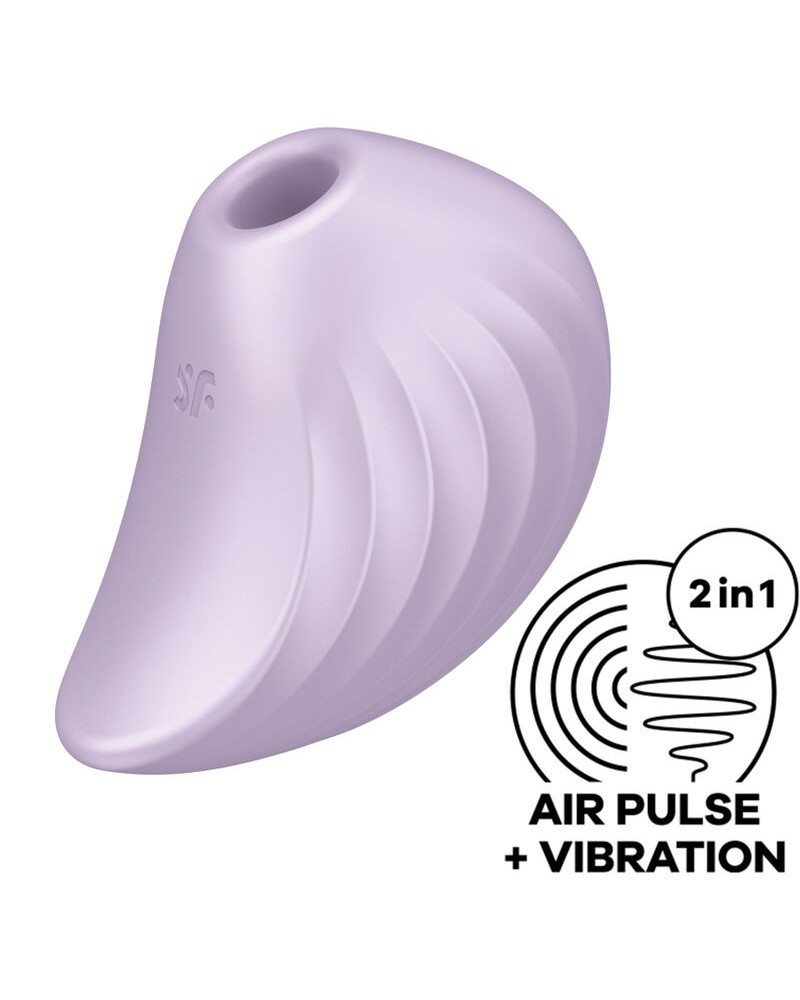 SATISFYER - PEARL DIVER STIMULATOR UND VIBRATOR GRÜN LILA