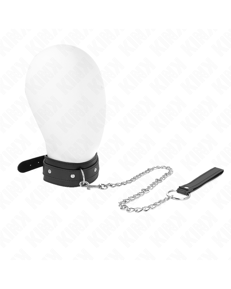 KINK - COLLANA CON GUINZAGLIO 65 CM 1 ANELLO REGOLABILE 38-49 CM X 5 CM