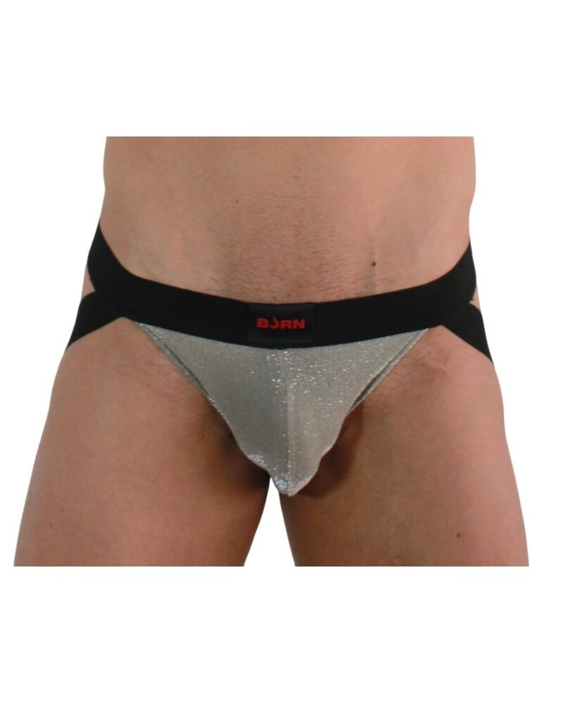 BURN - 001 JOCK BEIGE LUCIDO / NERO S XL