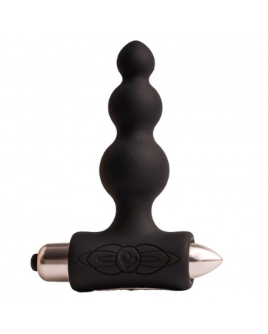 ROCKS-OFF - PETITE SENSATIONS BUBBLES PLUG ANALE VIBRATORE NERO