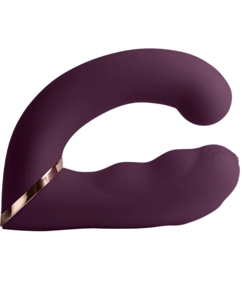 ROCKS-OFF - GEMINI DOPPIO VIBRATORE STIMOLATORE DEL CLITORIDE PUNTO G VIOLA