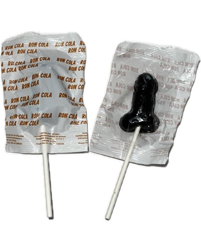 DIABLO GOLOSO - 1 PENE LECCA-LECCA GUSTO RON COLA 10% ALCOOL