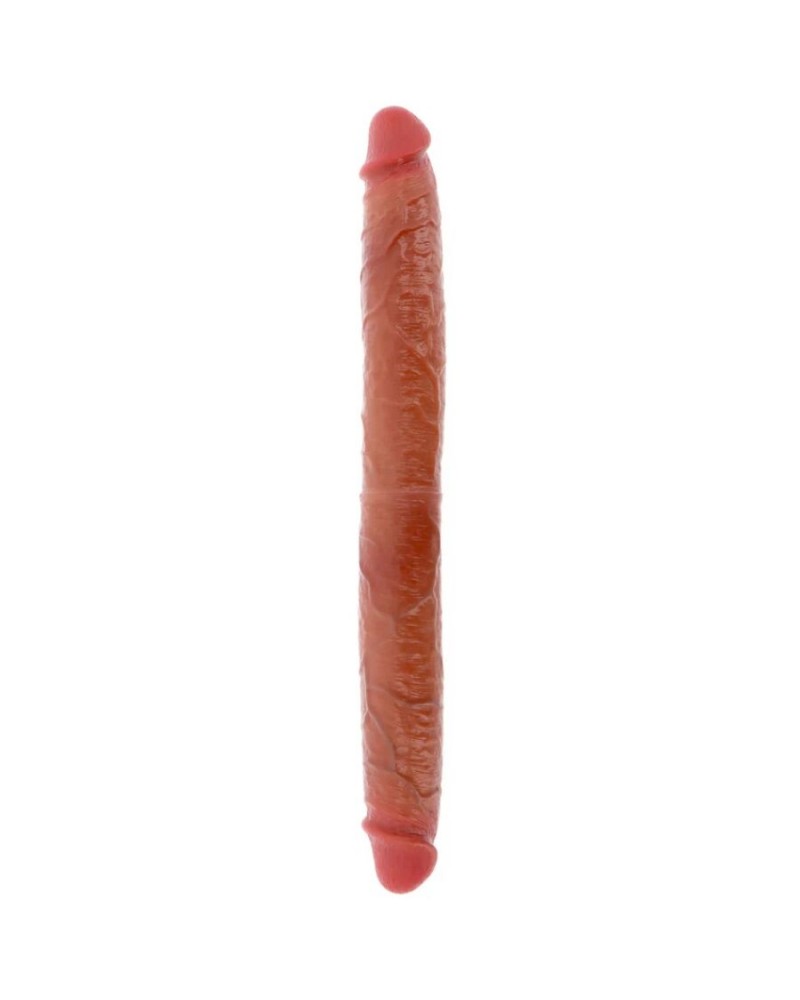 GET REAL - DILDO IN SILICONE A DOPPIA ESTREMITÀ CARAMELLO 46 CM