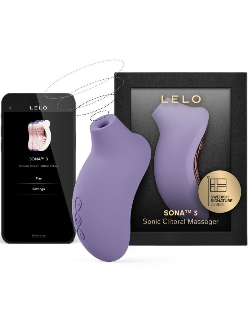 LELO - SONA 3 CREMA MASSAGGIATORE CLITORIDEO SONICO VIOLETA