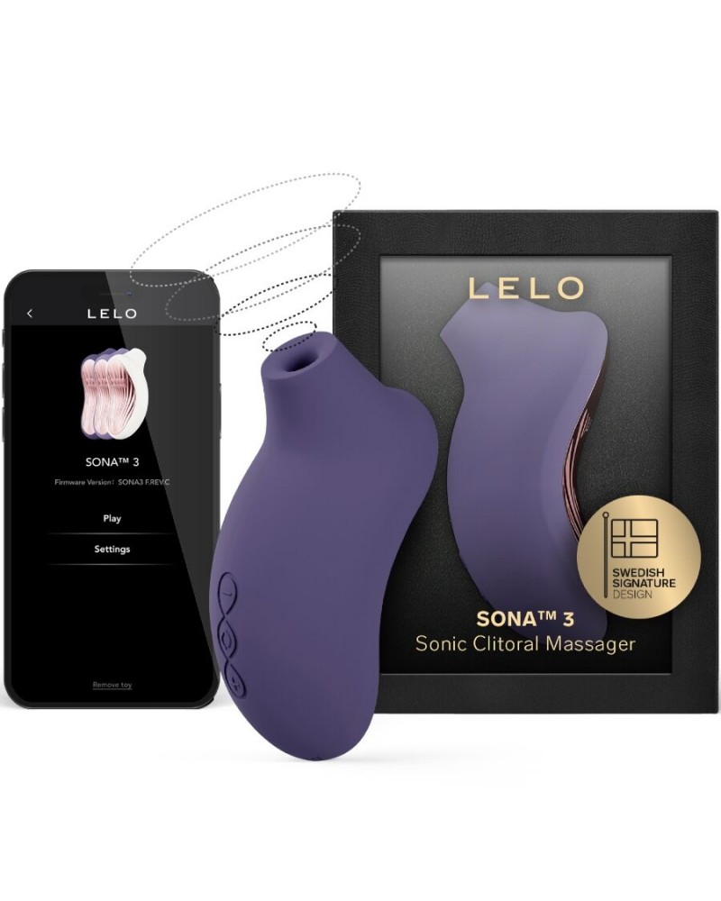 LELO - SONA 3 CREMA MASSAGGIATORE CLITORIDEO SONICO MORADO