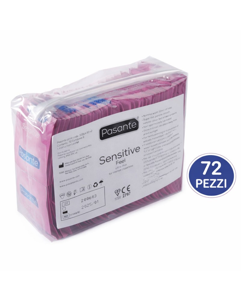 Pasante Sensitive Feel 72 pezzi