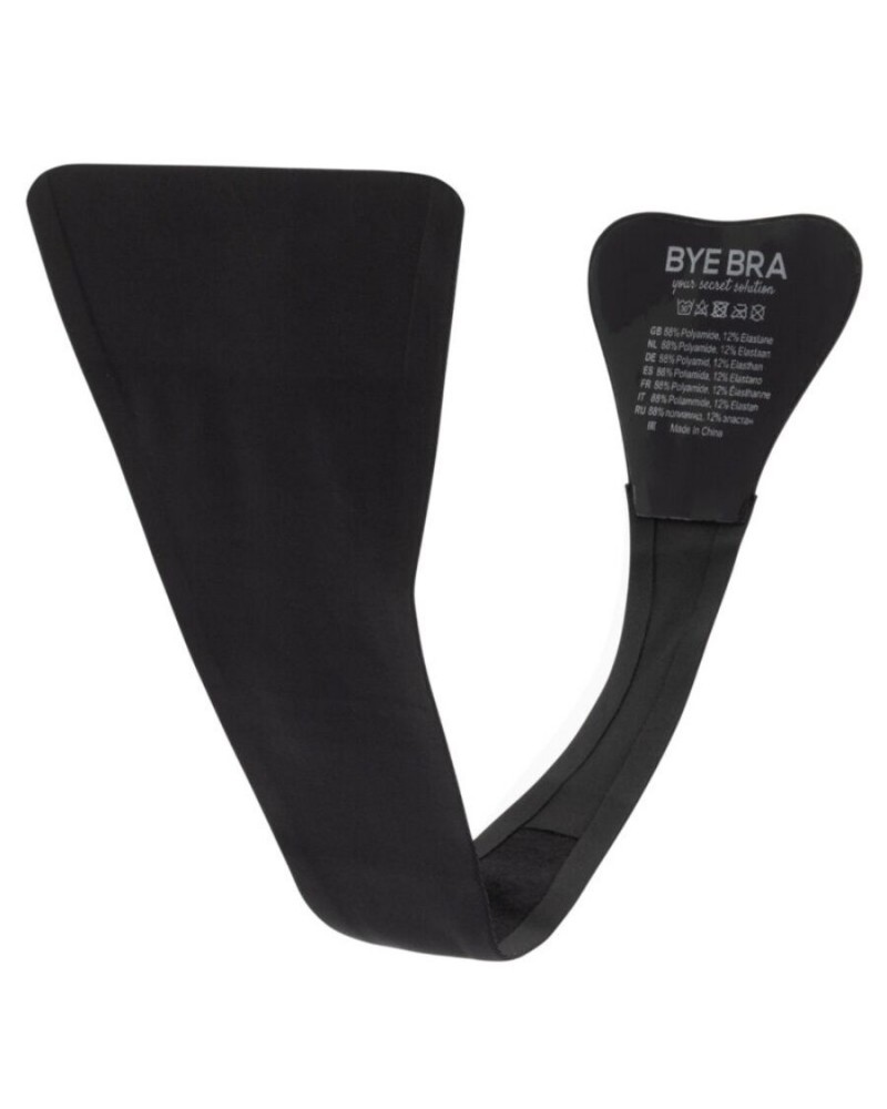 BYE-BRA - TANGA ADHESIVO BEIGE TALLA ÚNICA NEGRO TALLA 1