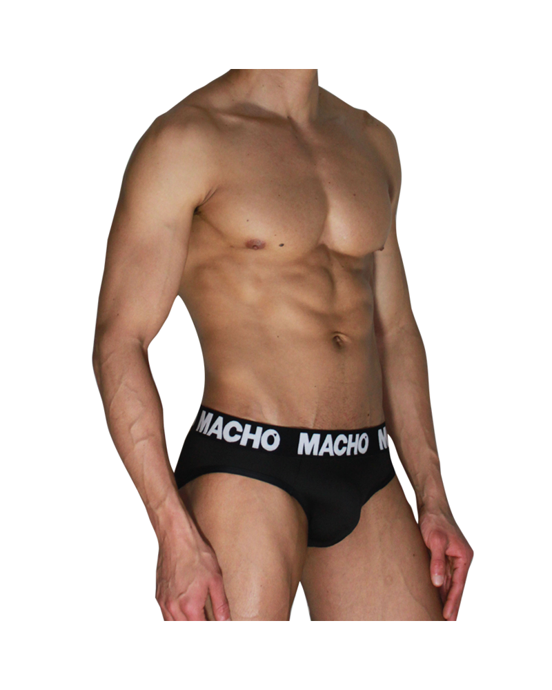 MACHO - MCH007 CLASSIC SLIP BLACK + BLACK S L