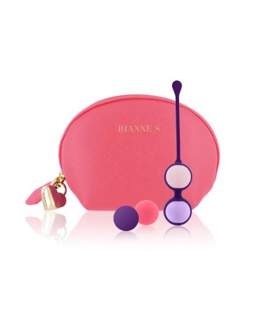 RIANNE S ESSENTIAL - PUSSY PLAYBALLS CORAL BAG