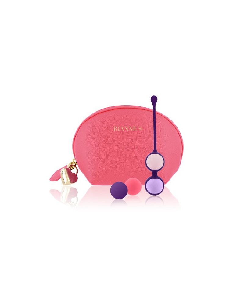 RIANNE S ESSENTIAL - PUSSY PLAYBALLS CORAL BAG