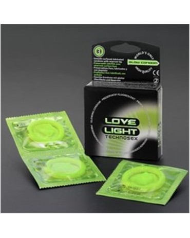 Technosex - Love Light Glow Condom