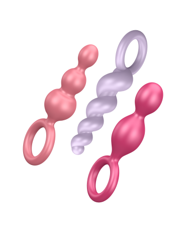 SATISFYER - PLUGS COLORED