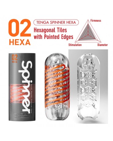 TENGA - SPINNER 02 HEXA