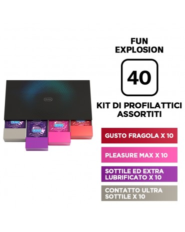 Durex - PEI Fun Explosion - 40 pezzi