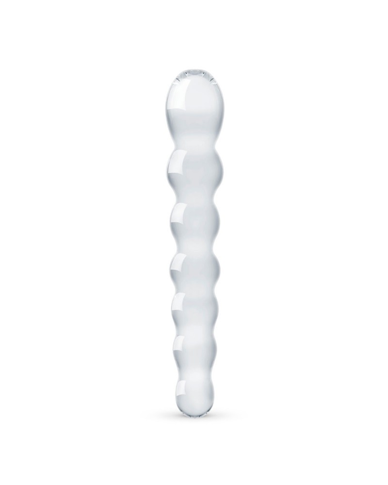 Dildo in vetro n 19 ultra stimolante bidirezionale