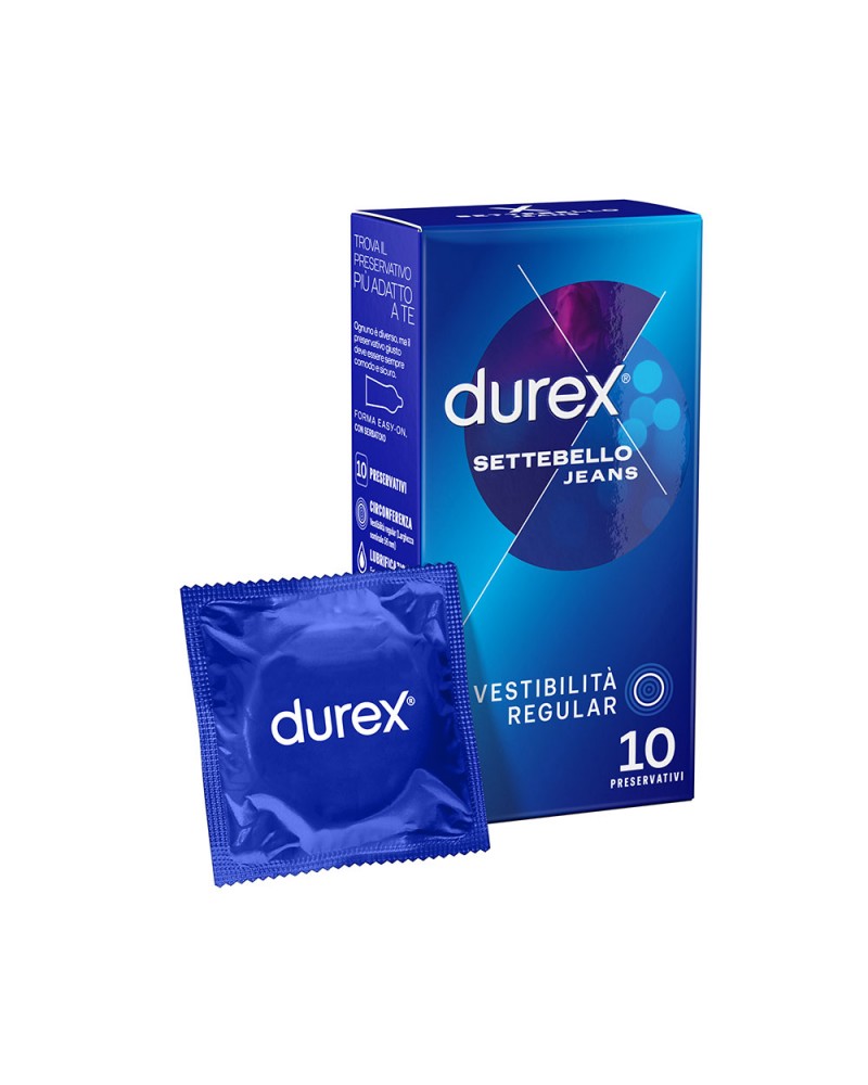 DUREX SETTEBELLO JEANS 10 Pezzi