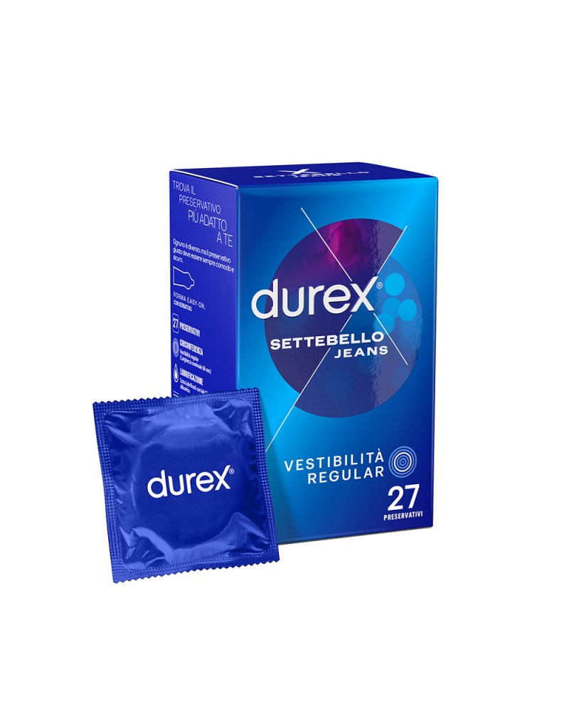 DUREX SETTEBELLO JEANS 27 pezzi