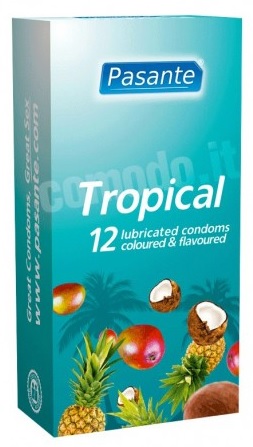 preservativi aromatizzati pasante tropical