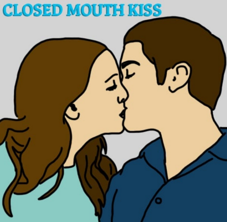 bacio bocca chiusa