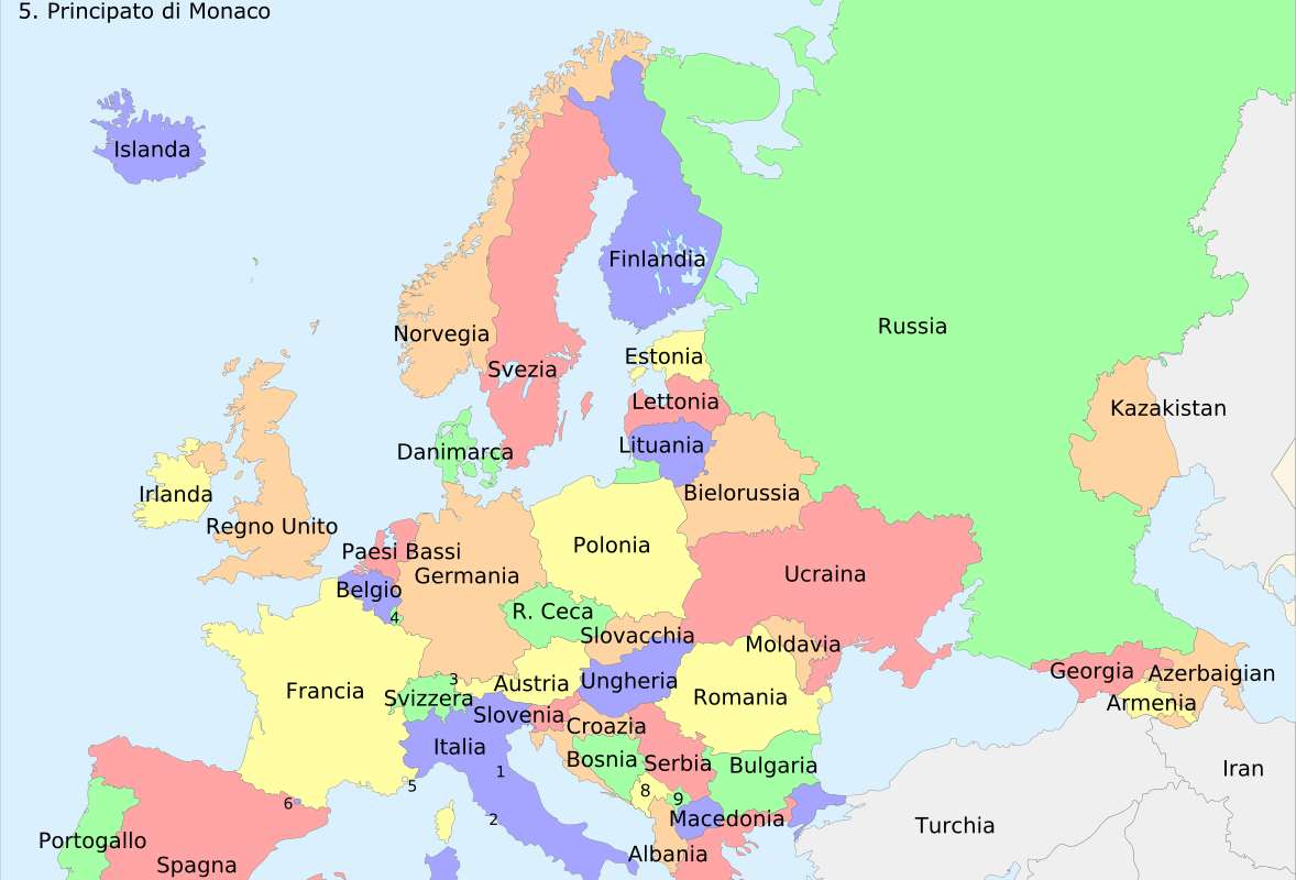 Donde esta chechenia en el mapa de europa