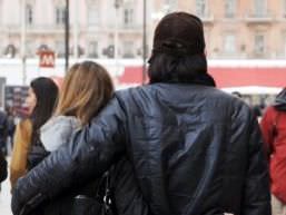 Studenti romani usano il domopack