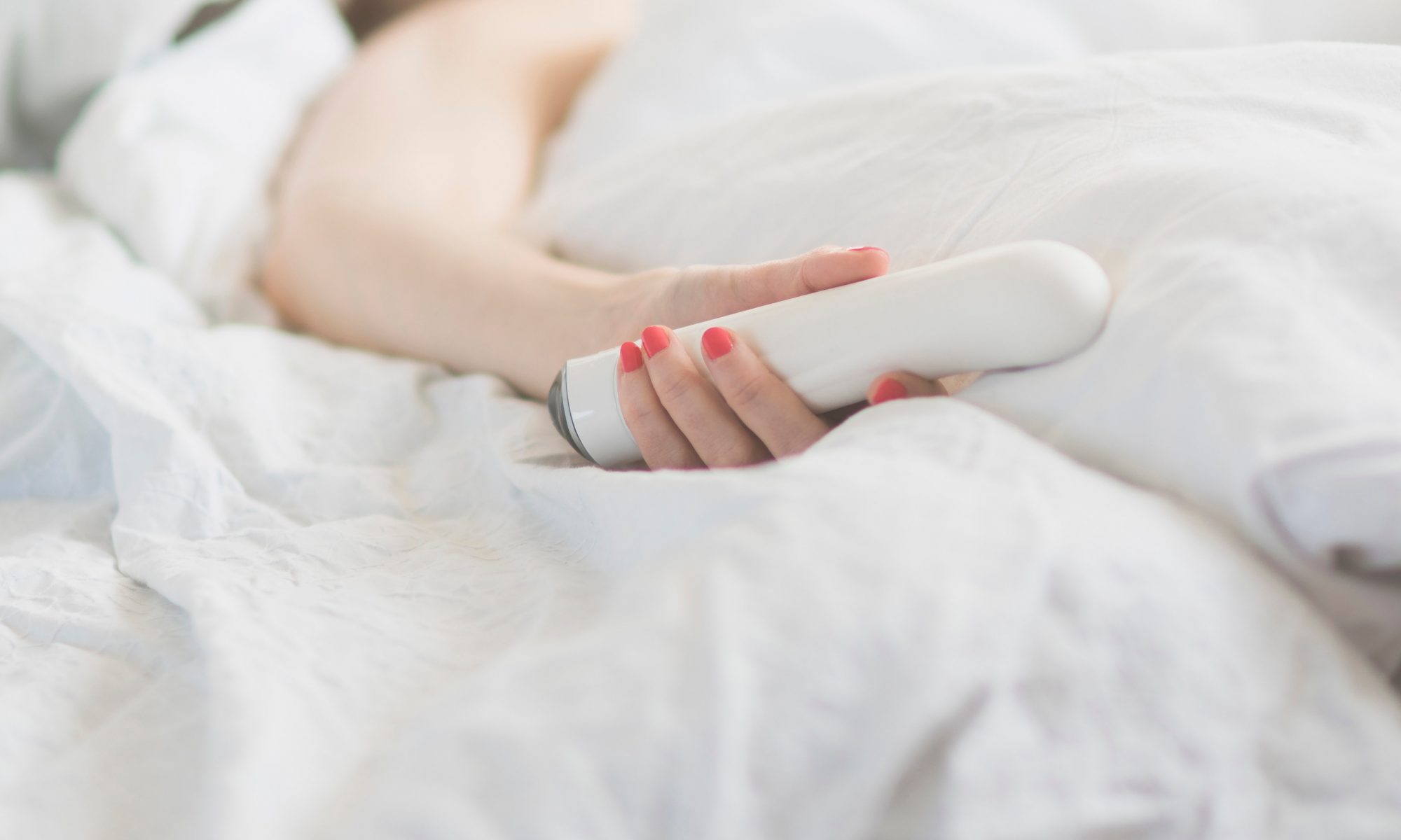 masturbazione con un vibraotre