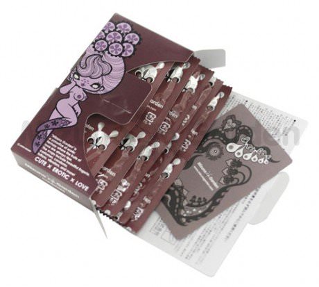 Packaging creativo per i preservativi
