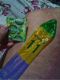 preservativo da collezione neymar