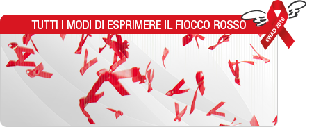 esprimere il fiocco rosso