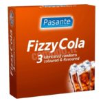 Preservativi aromatizzati alla coca cola pasante