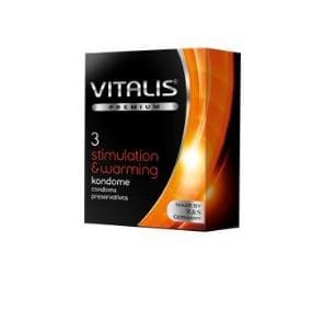 Preservativi effetto caldo Vitalis