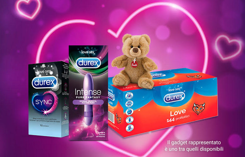 Peluche a San Valentino? Lo Pensa Durex!