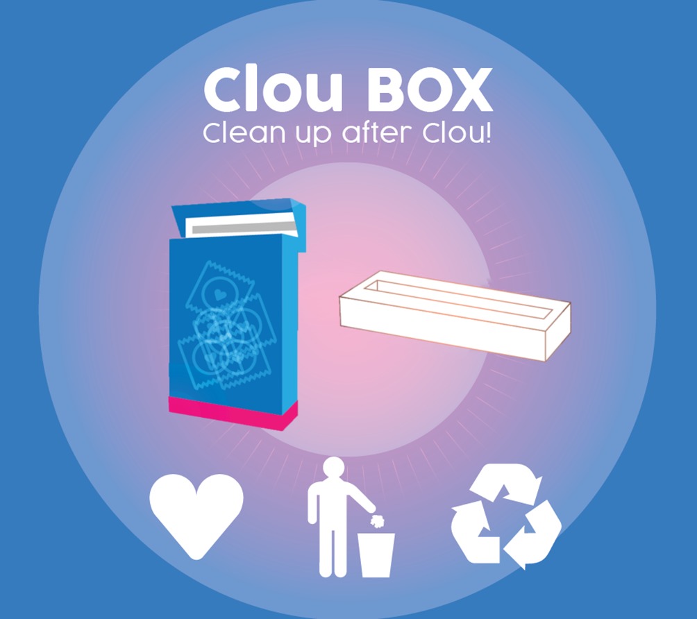 Clou Box: il porta preservativo usato
