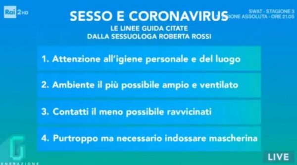 sesso ai tempi del covid