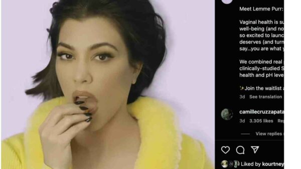 Kourtney Kardashian: le caramelle gommose Lemme Purr
