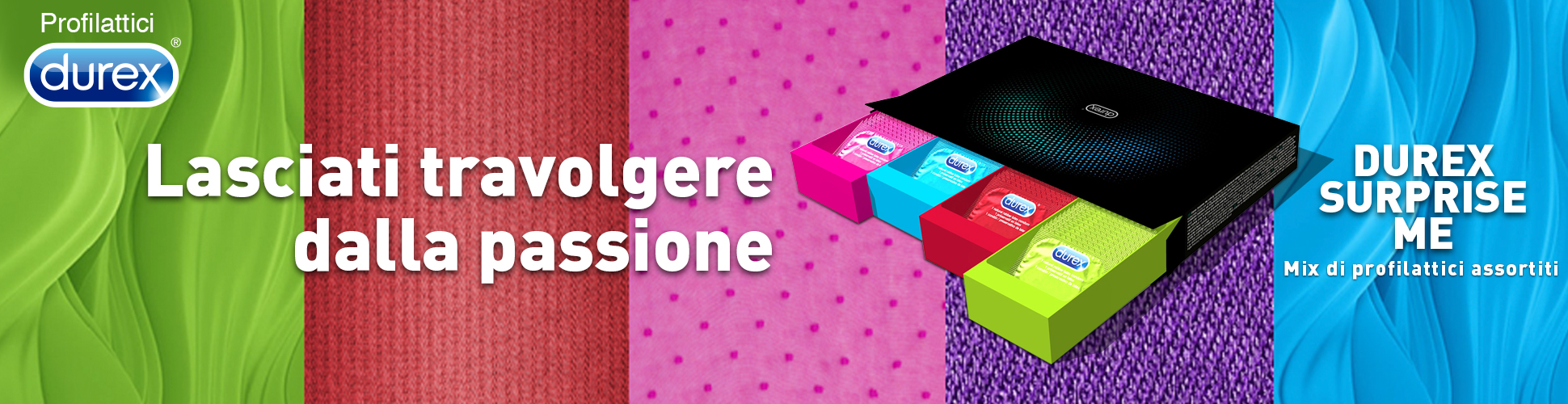 Durex cofanetto Surprise Me 40 pezzi